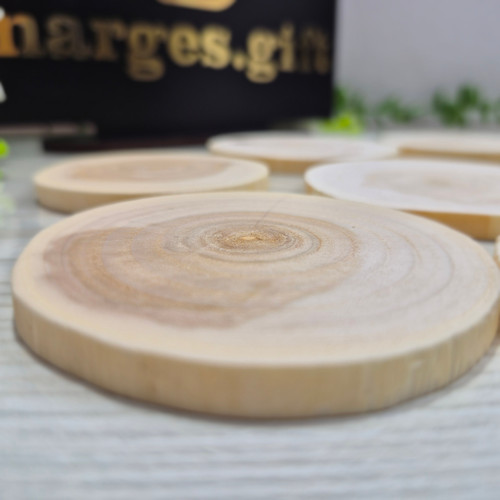 چوب کالباسی، اسلایس تنه درخت مخصوص گیفت ٧تا٨ سانتی