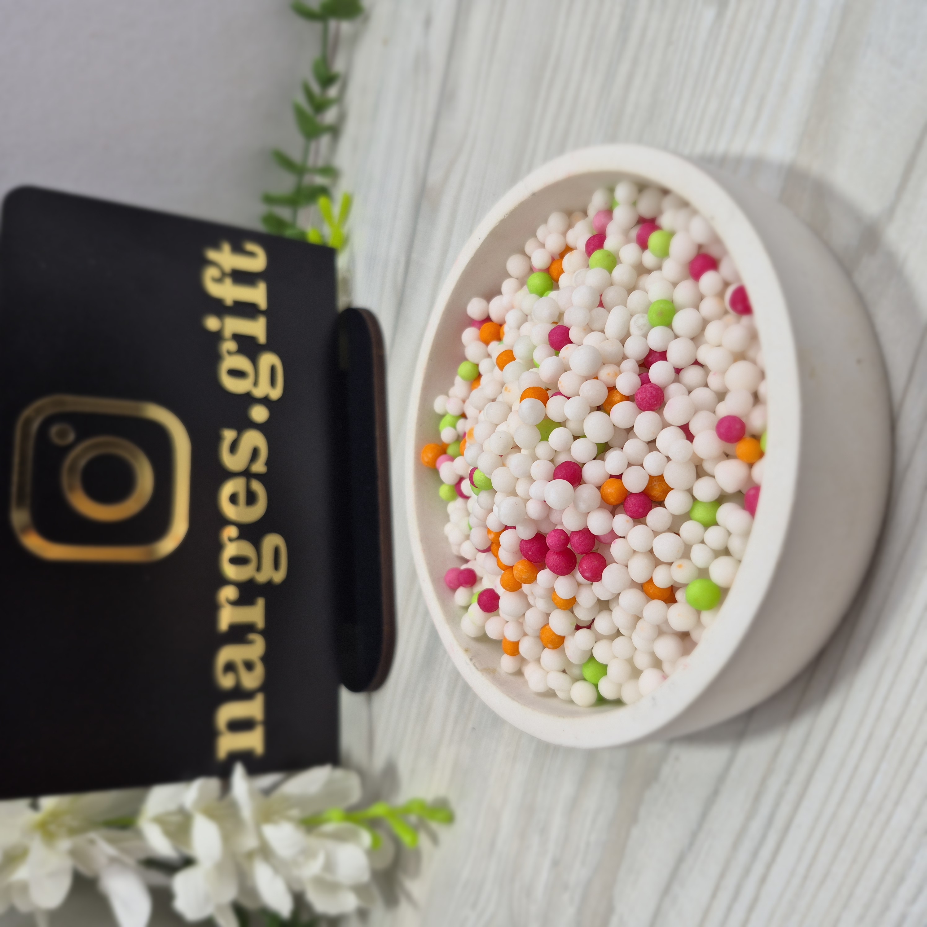 نقل رنگی عروس وزن 250 گرم - چند رنگ