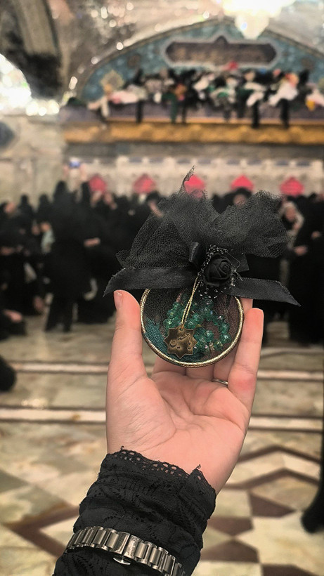 تسبیح همراه حلقه و پلاک مذهبی | گیفت یا علی، یا حسین، یا رضا، یا ابوالفضل